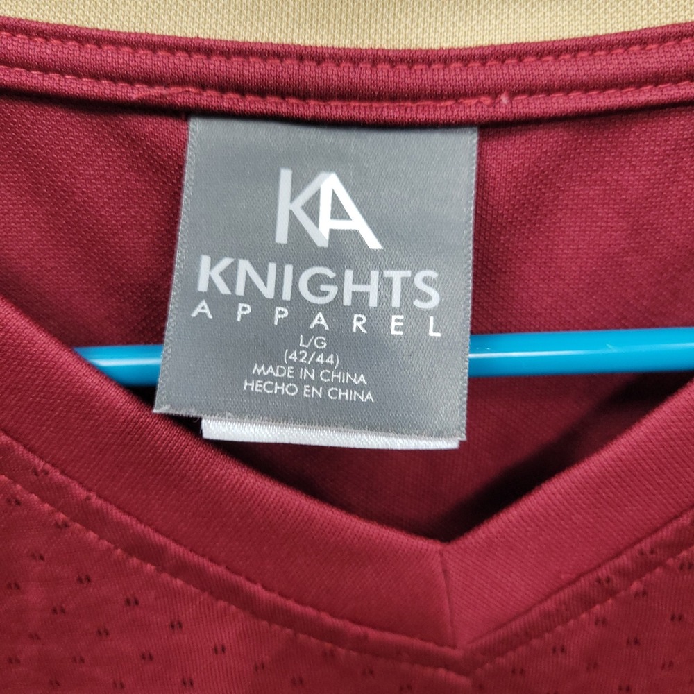 Knights Apparel FSU Seminoles Jersey Mens L Maroon Football #1 Streetwear Sporty - Picture 6 of 8